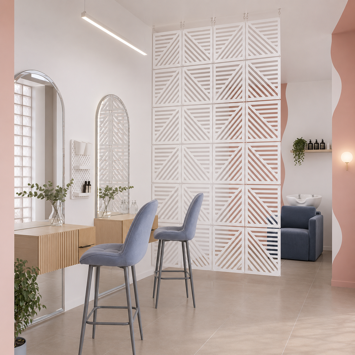 SHIFT Room Divider Partition — 24 Panel Set
